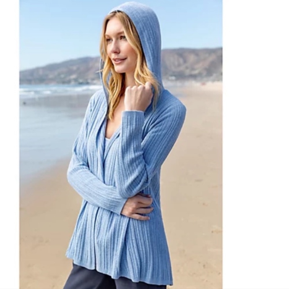 Barefoot Dreams CozyChic Ultra Lite Oasis
Ribbed Cardigan